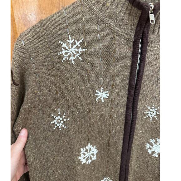 Vintage Snowman Sweater - Size XL - Picture 4 of 6